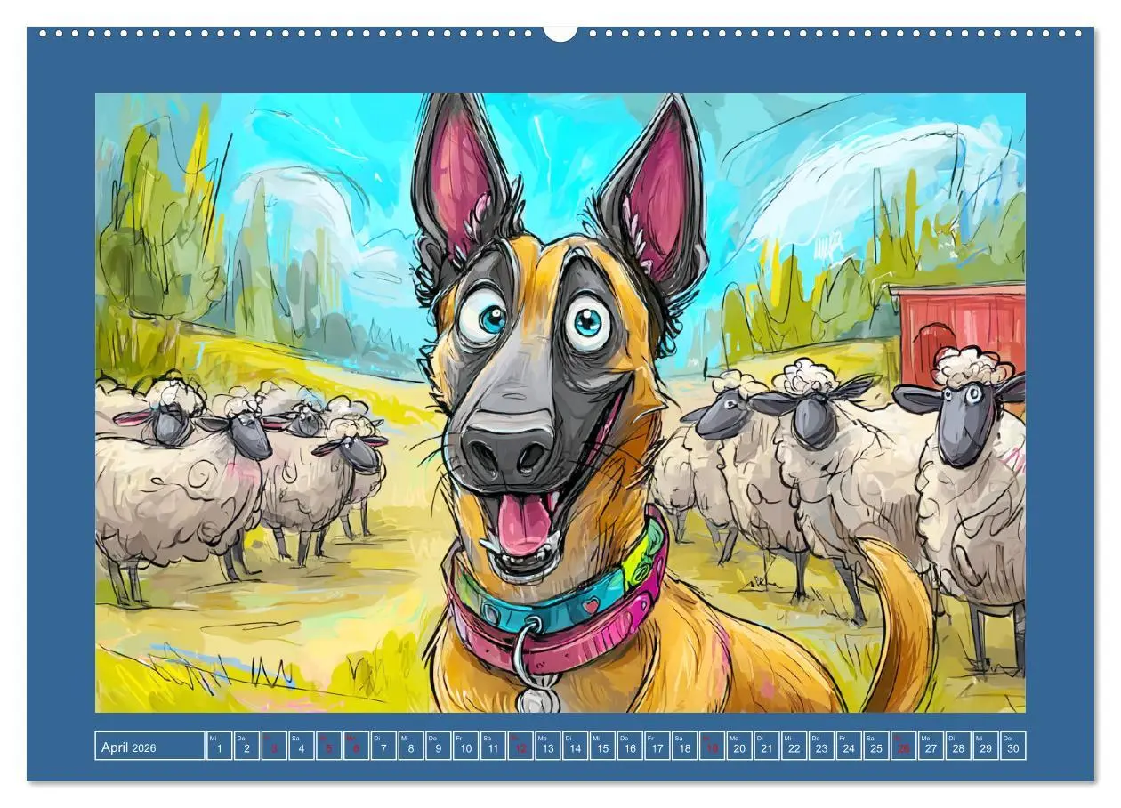 Bild: 9783516594331 | Malinois Fun. Lustige Cartoons vom Diensthund des Jahres!...