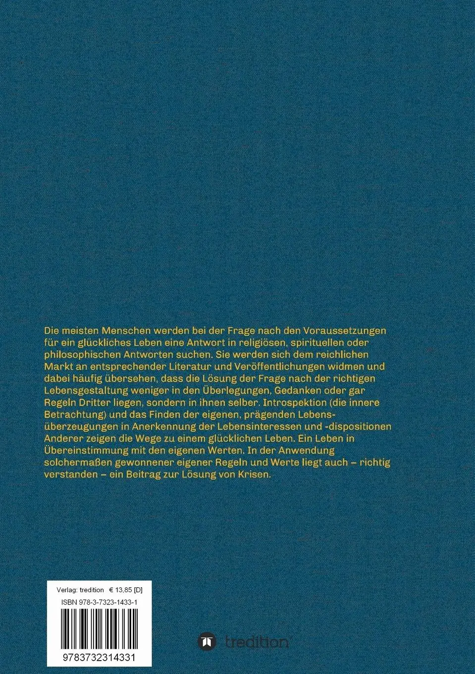 Rückseite: 9783732314331 | Was in der Krise zählt | Uwe Gesper | Taschenbuch | 144 S. | Deutsch
