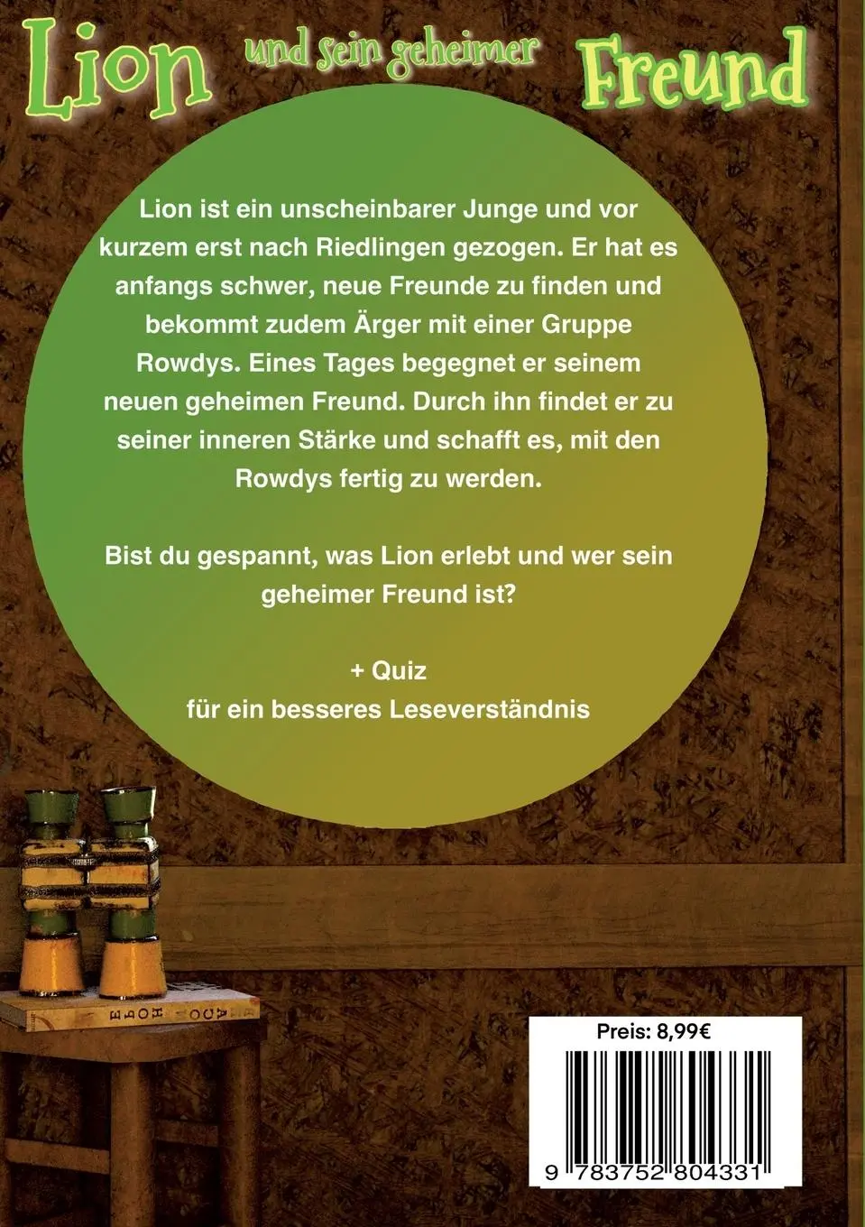 Rückseite: 9783752804331 | Lion und sein geheimer Freund | Tamara Vetter | Taschenbuch | 64 S.