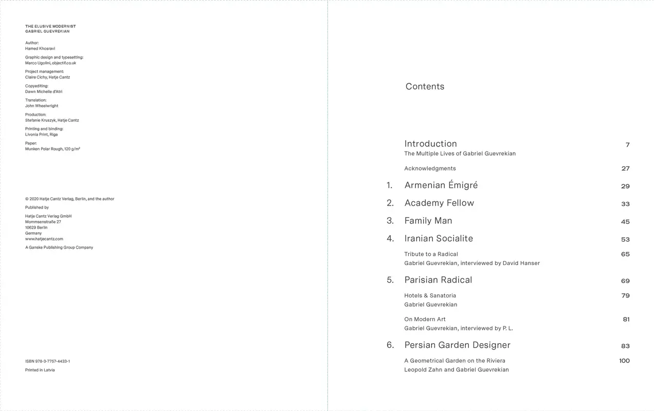 Bild: 9783775744331 | Gabriel Guevrekian | The Elusive Modernist | Khosravi | Buch | 384 S.