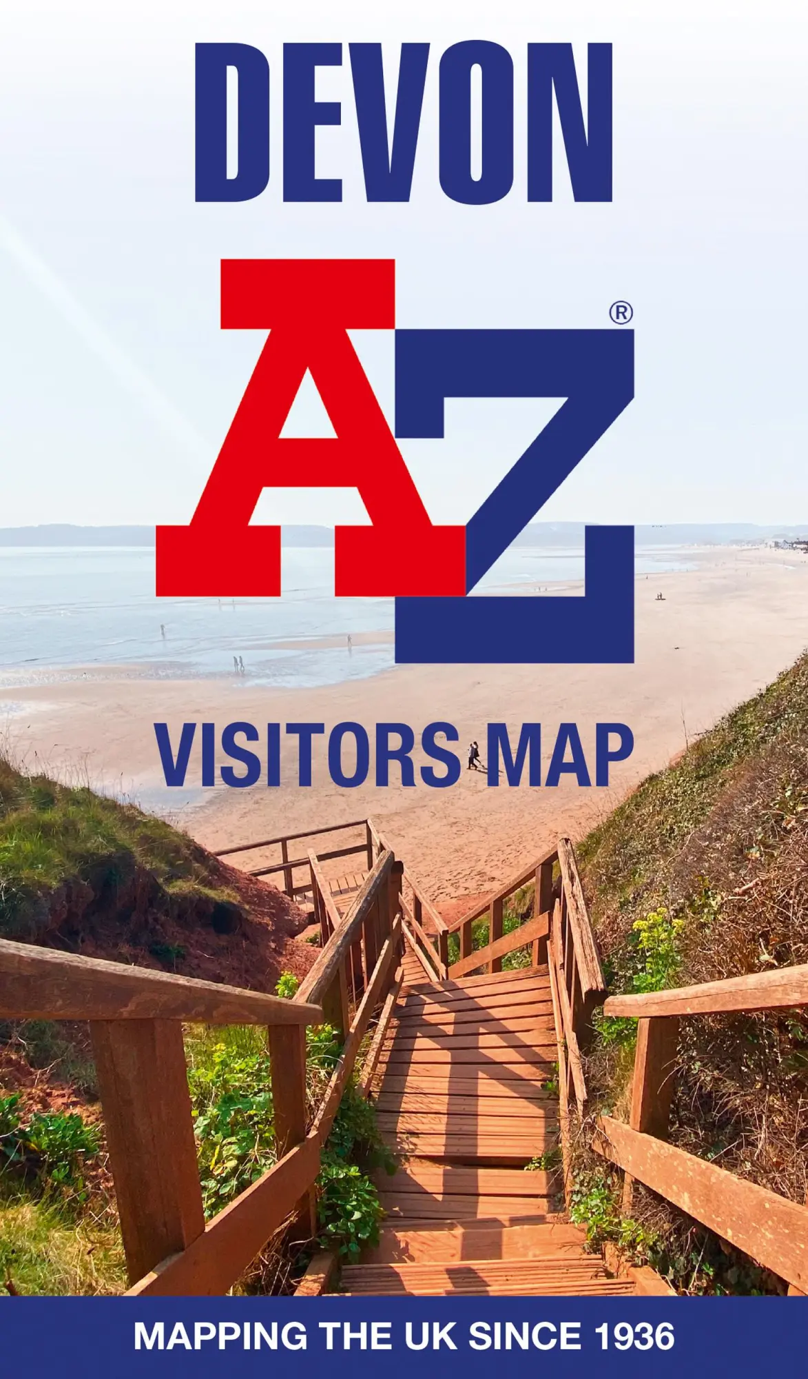 Cover: 9780008604431 | Devon A-Z Visitors Map | A-Z Maps | (Land-)Karte | Karte/Landkarte