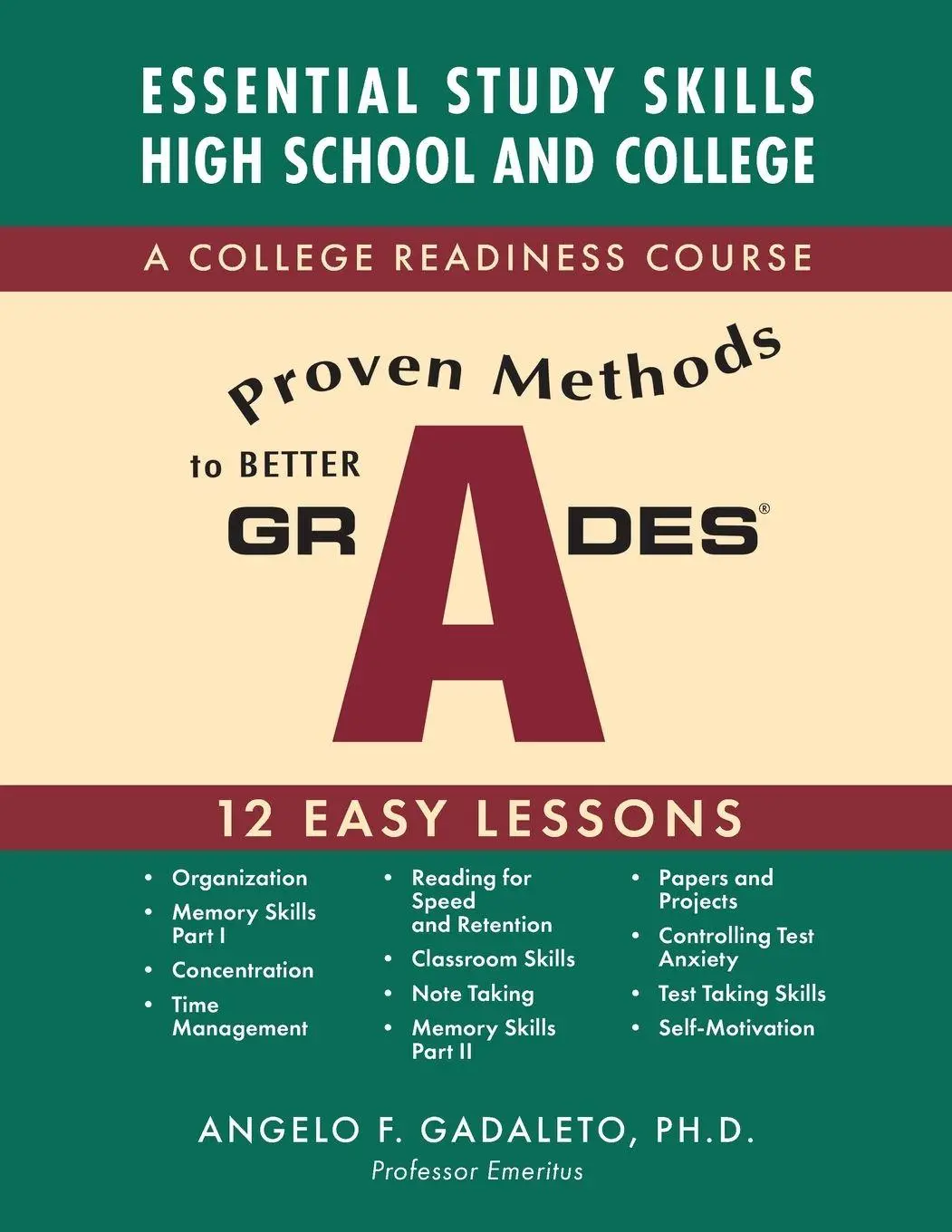 Cover: 9780578714431 | Proven Methods To Better Grades | Angelo Gadaleto | Taschenbuch | 2024