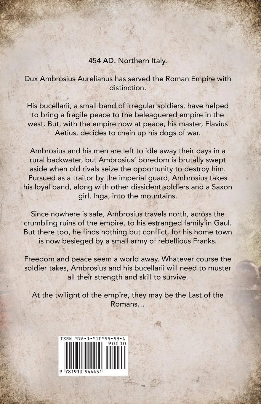 Rückseite: 9781910944431 | The Last of the Romans | Derek Birks | Taschenbuch | Englisch | 2019