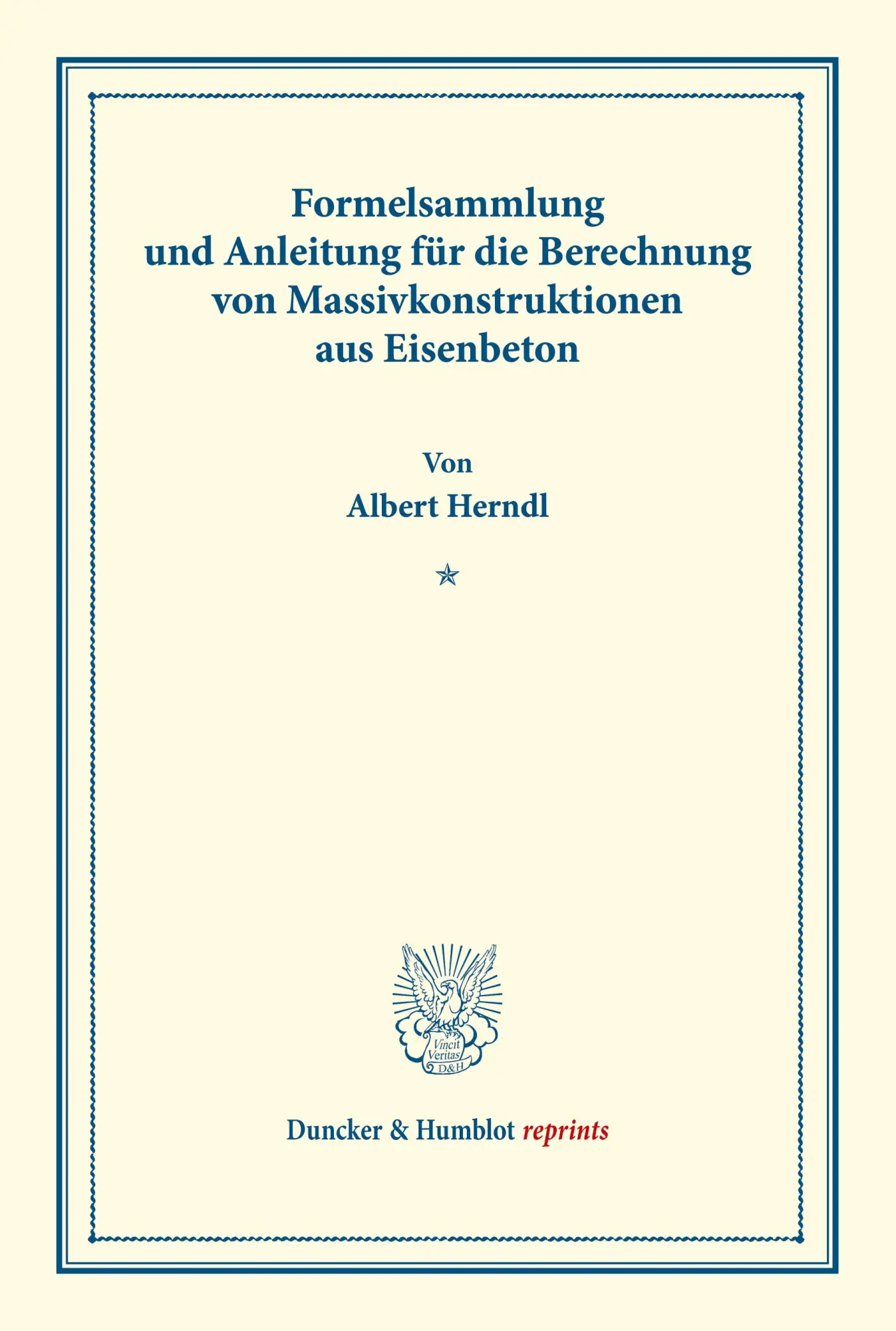 Cover: 9783428164431 | Formelsammlung und Anleitung für die Berechnung von...