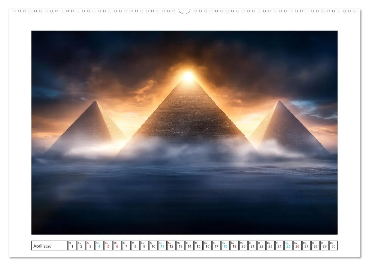 Bild: 9783457254431 | Fantasievolle Weltwunder (Wandkalender 2026 DIN A2 quer), CALVENDO...