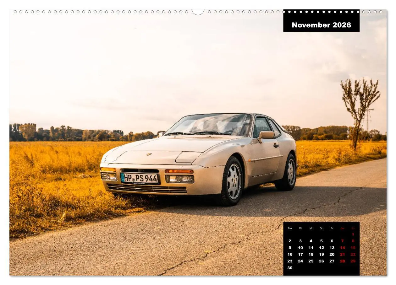 Bild: 9783457704431 | ´89 Porsche 944 S2 (hochwertiger Premium Wandkalender 2026 DIN A2...
