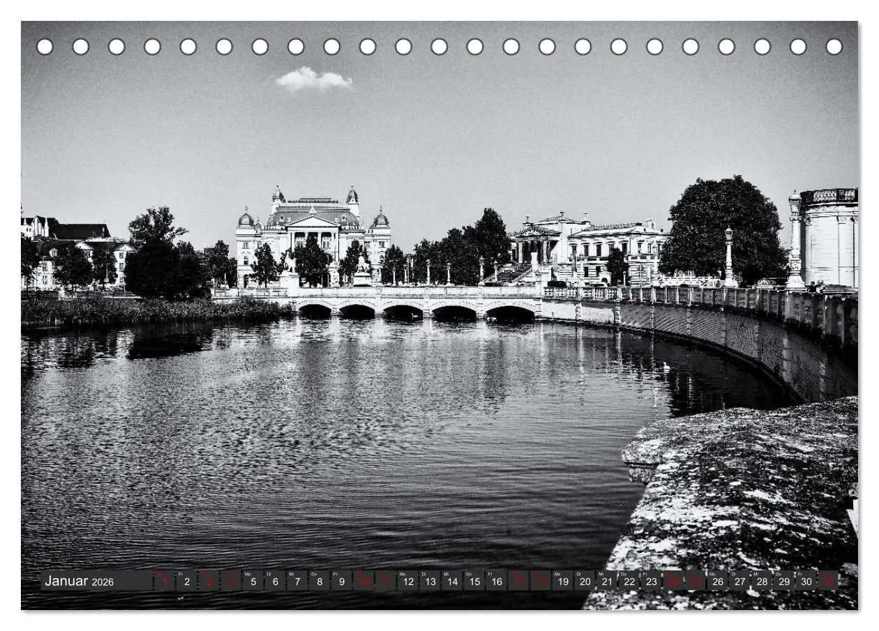 Bild: 9783457874431 | Ein Blick auf Schwerin (Tischkalender 2026 DIN A5 quer), CALVENDO...