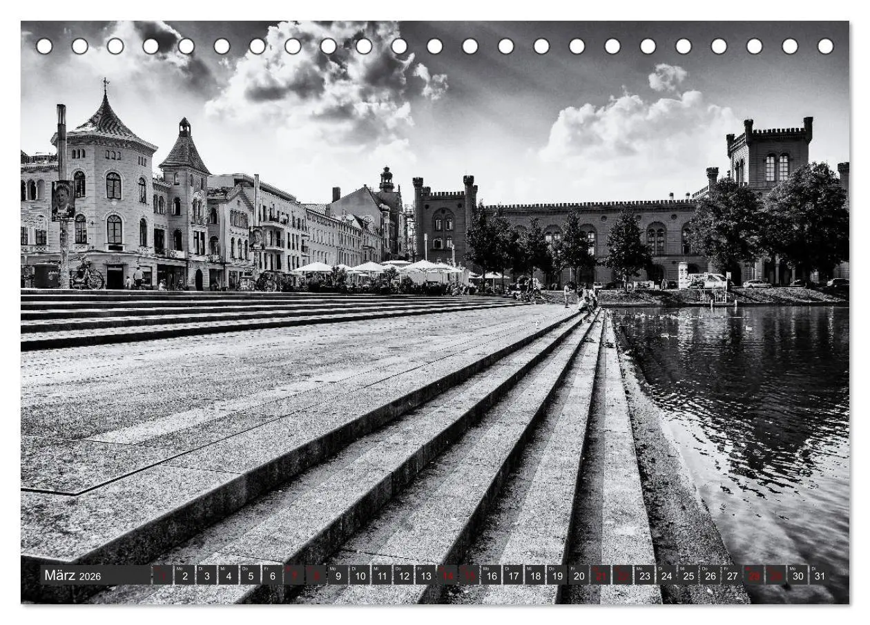Bild: 9783457874431 | Ein Blick auf Schwerin (Tischkalender 2026 DIN A5 quer), CALVENDO...