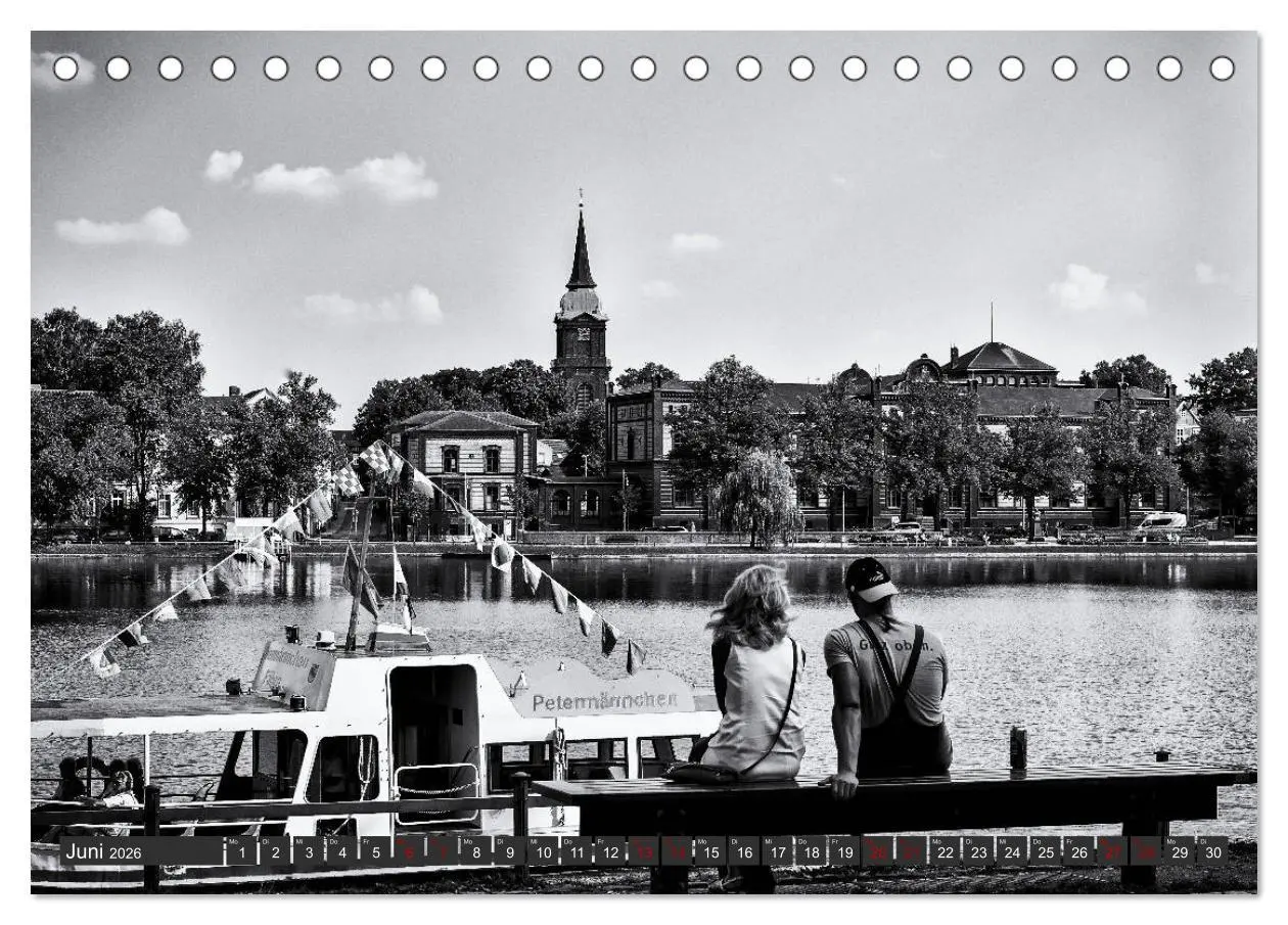 Bild: 9783457874431 | Ein Blick auf Schwerin (Tischkalender 2026 DIN A5 quer), CALVENDO...