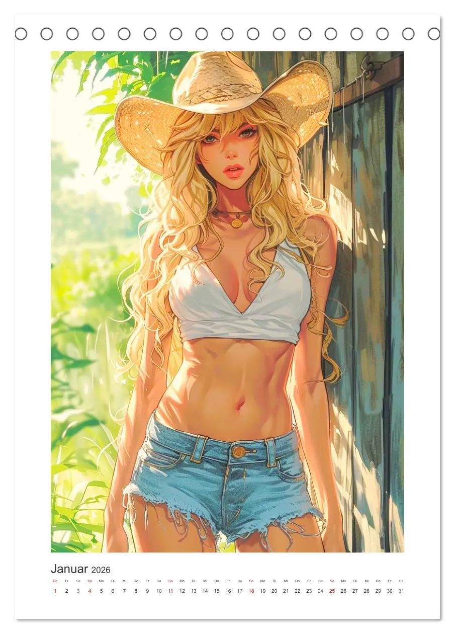 Bild: 9783516274431 | Manga-Girls. Coole Comics mit Ausstrahlungskraft (Tischkalender...