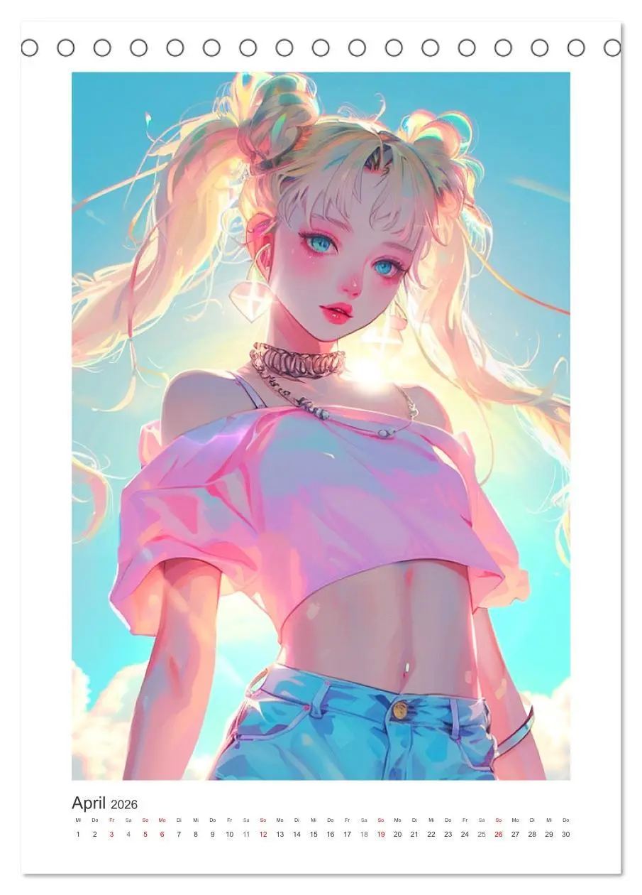 Bild: 9783516274431 | Manga-Girls. Coole Comics mit Ausstrahlungskraft (Tischkalender...