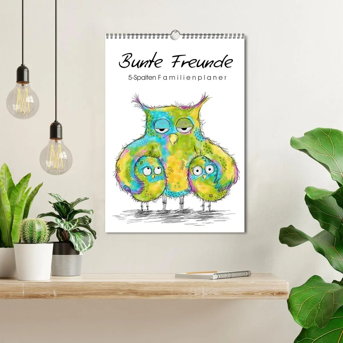 Bild: 9783516414431 | Bunte Freunde (Wandkalender 2026 DIN A3 hoch), CALVENDO Monatskalender
