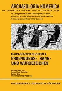 Cover: 9783525254431 | Erkennungs-, Rang- und Würdezeichen | Hans-Günter Buchholz (u. a.)