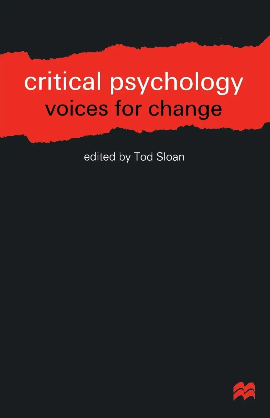 Cover: 9780333794531 | Critical Psychology | Voices for Change | T. Sloan | Taschenbuch