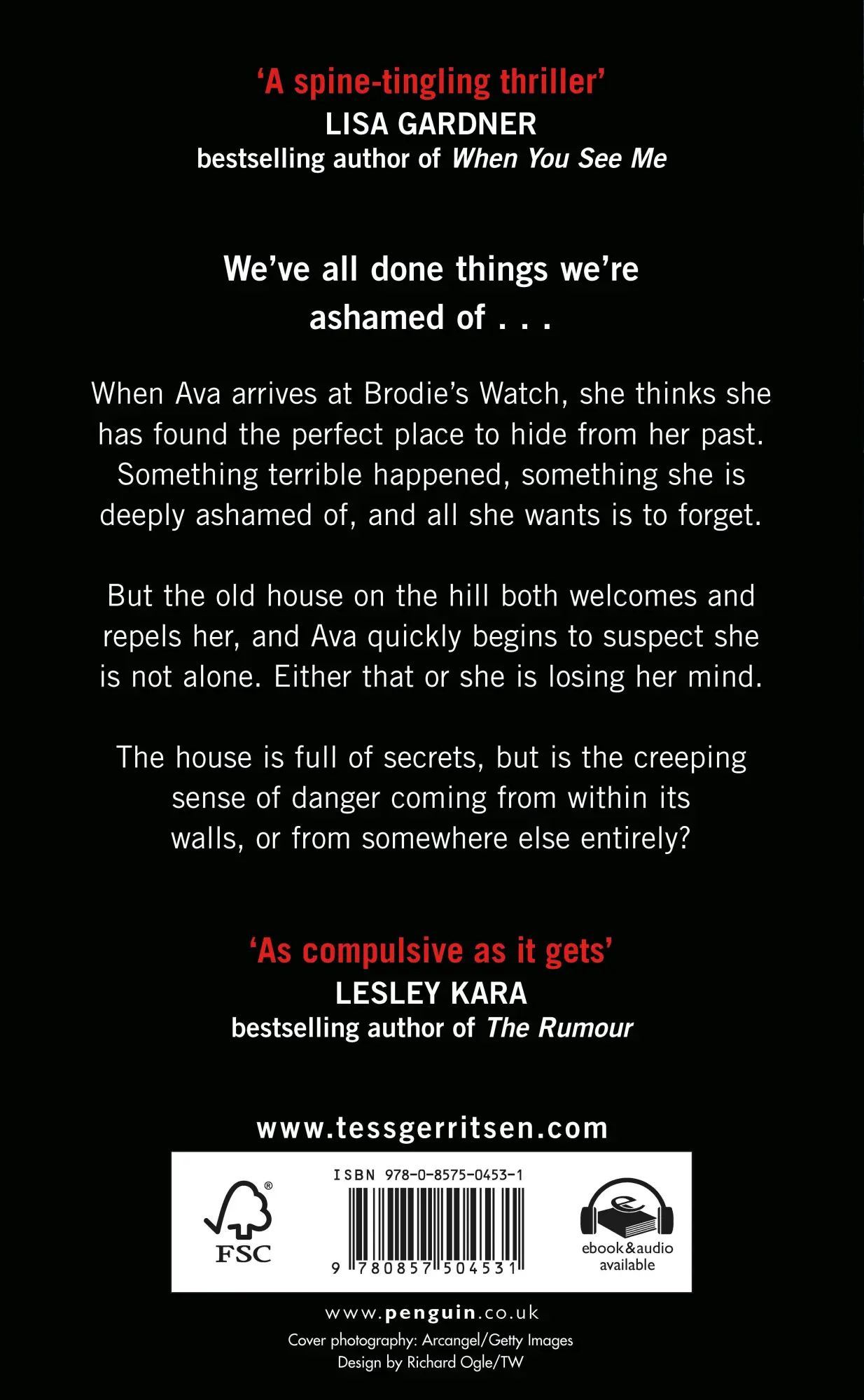 Rückseite: 9780857504531 | The Shape of Night | Tess Gerritsen | Taschenbuch | A-format paperback