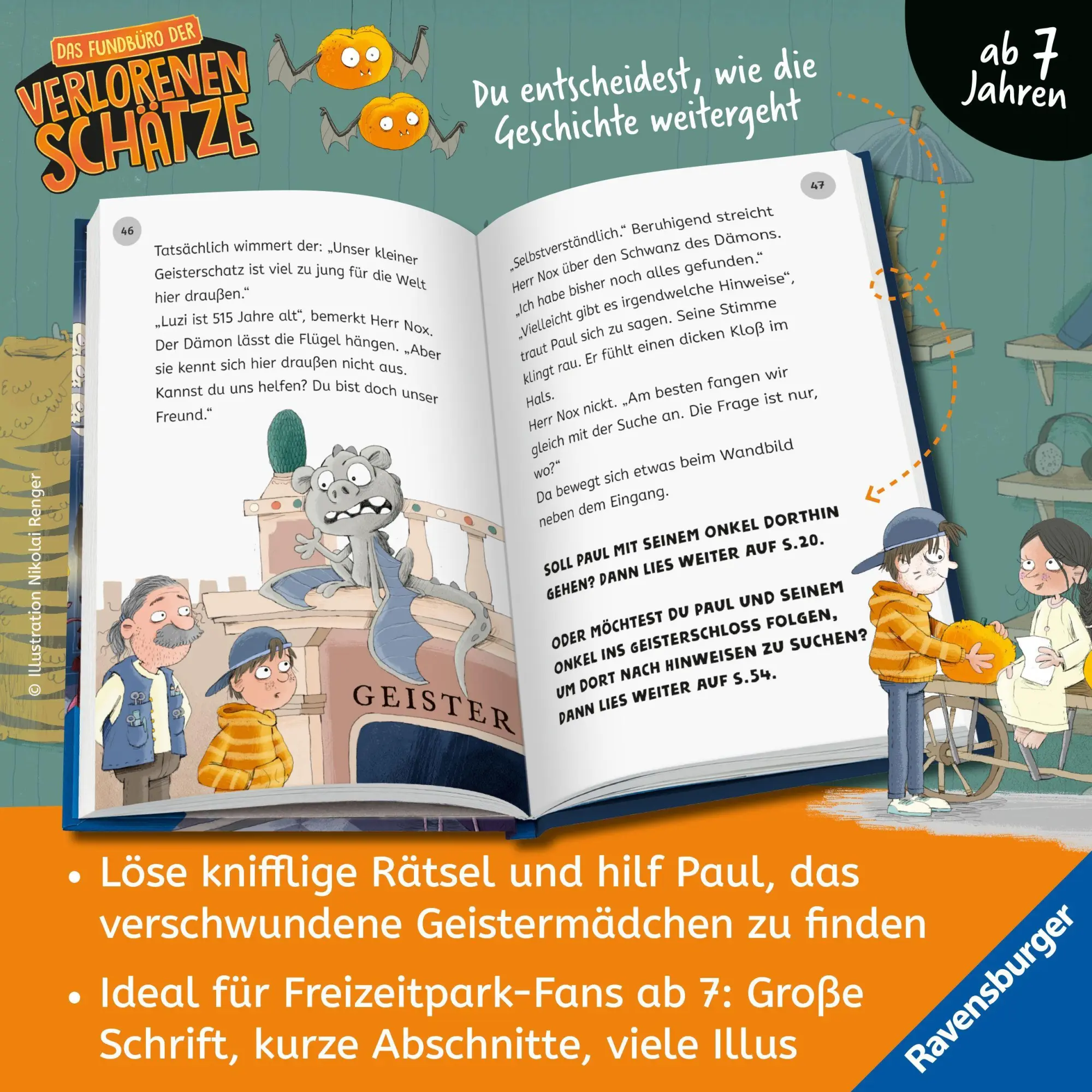 Bild: 9783473464531 | Das Fundbüro der verlorenen Schätze - Geisterspuk | Mascha Matysiak
