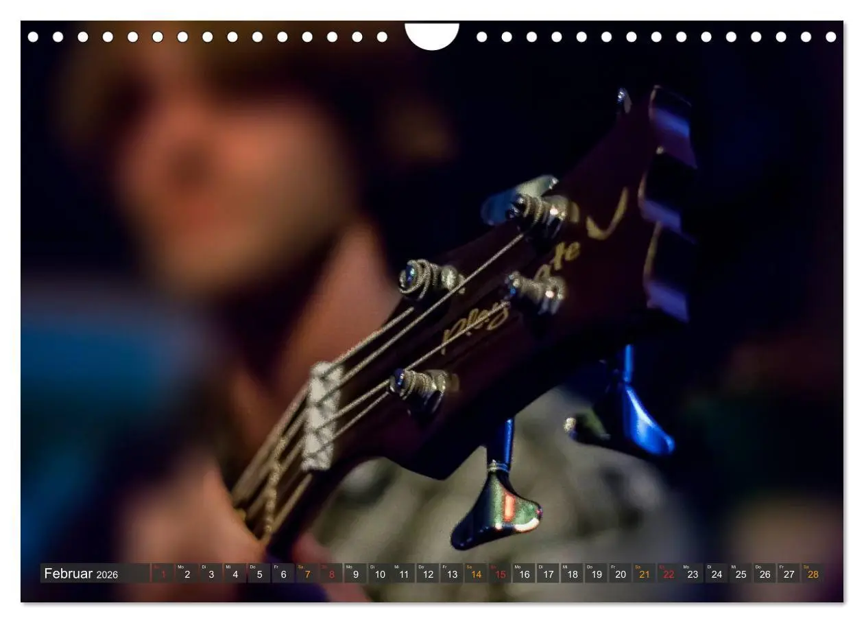 Bild: 9783516024531 | Bassgitarren - einfach cool (Wandkalender 2026 DIN A4 quer),...