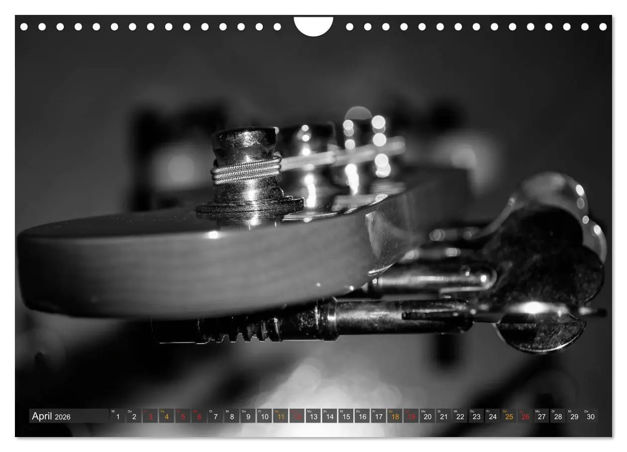 Bild: 9783516024531 | Bassgitarren - einfach cool (Wandkalender 2026 DIN A4 quer),...