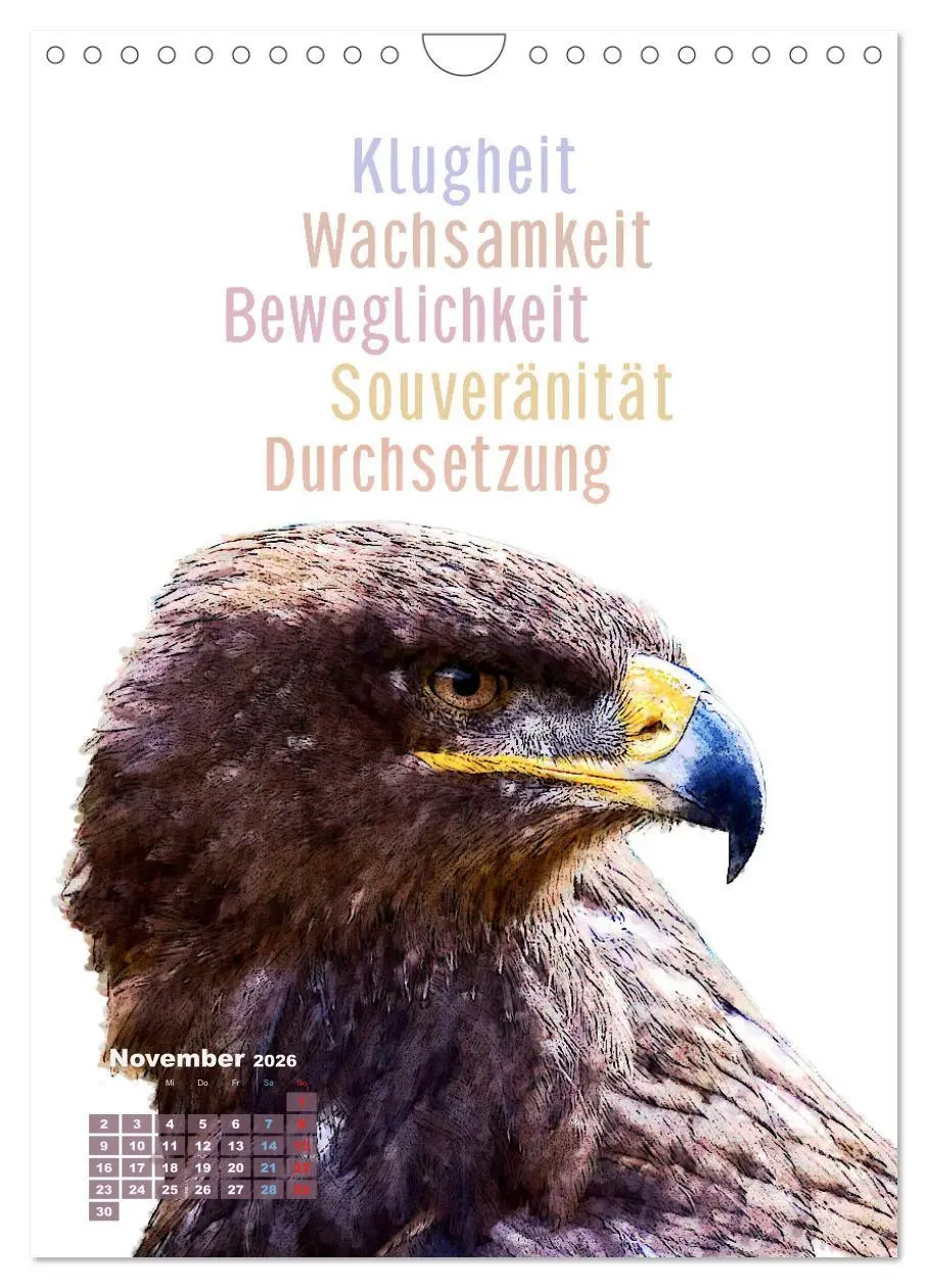 Bild: 9783516404531 | Welche spirituelle Bedeutung hat dieser Vogel? (Wandkalender 2026...