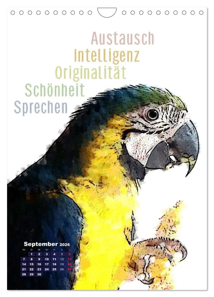 Bild: 9783516404531 | Welche spirituelle Bedeutung hat dieser Vogel? (Wandkalender 2026...