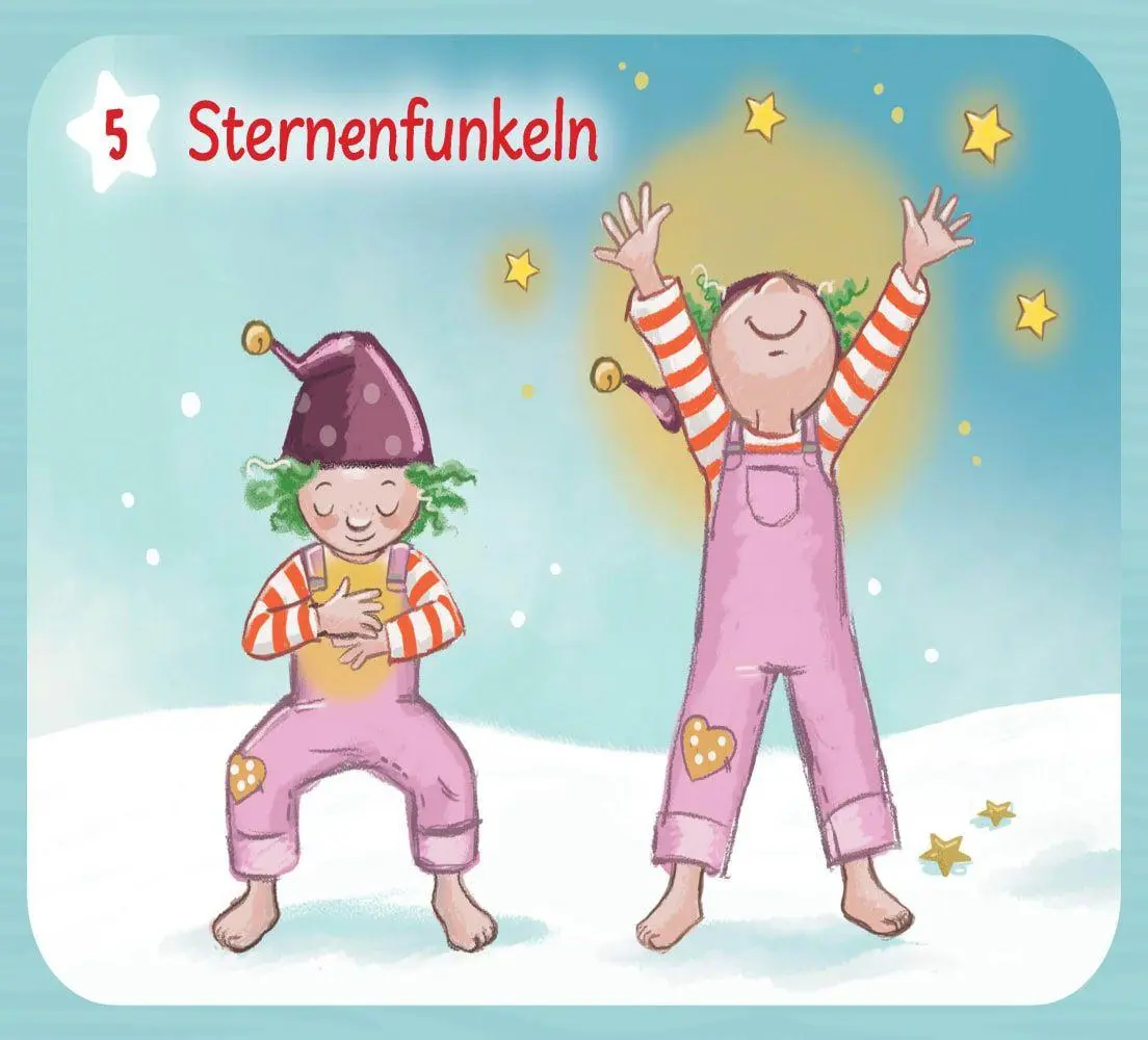 Bild: 4260694924631 | Wichtel-Yoga-Adventskalender. 24 Asanas für die Winter- und...
