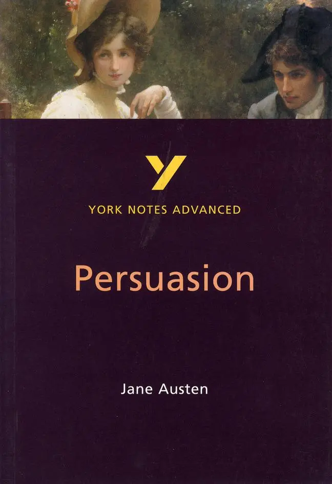 Cover: 9780582414631 | Persuasion (York Notes Advanced) English Literature Study Guide -...