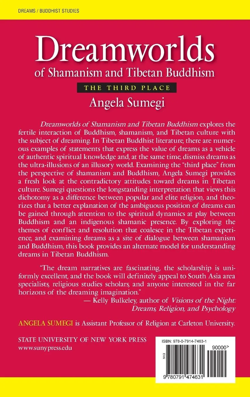 Rückseite: 9780791474631 | Dreamworlds of Shamanism and Tibetan Buddhism | The Third Place | Buch