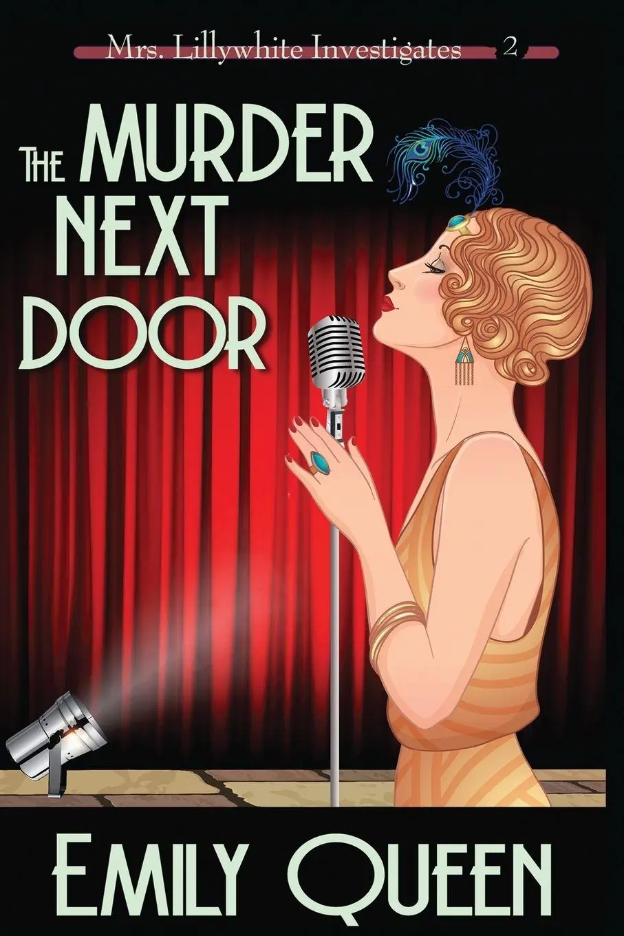 Cover: 9781953044631 | The Murder Next Door (Large Print) | A 1920's Murder Mystery | Queen