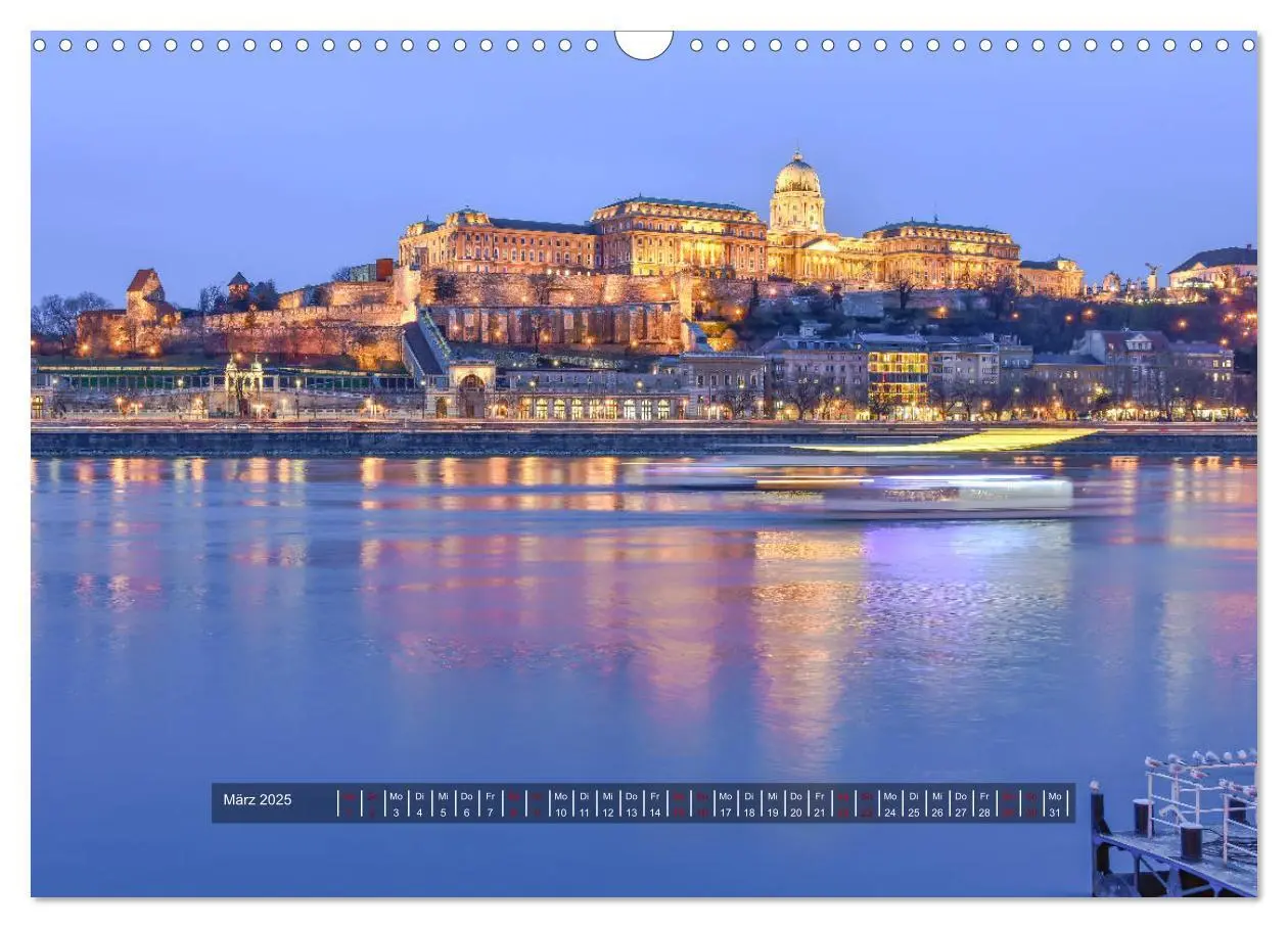Bild: 9783435144631 | Budapest - Die Stadt an der Donau (Wandkalender 2025 DIN A3 quer),...