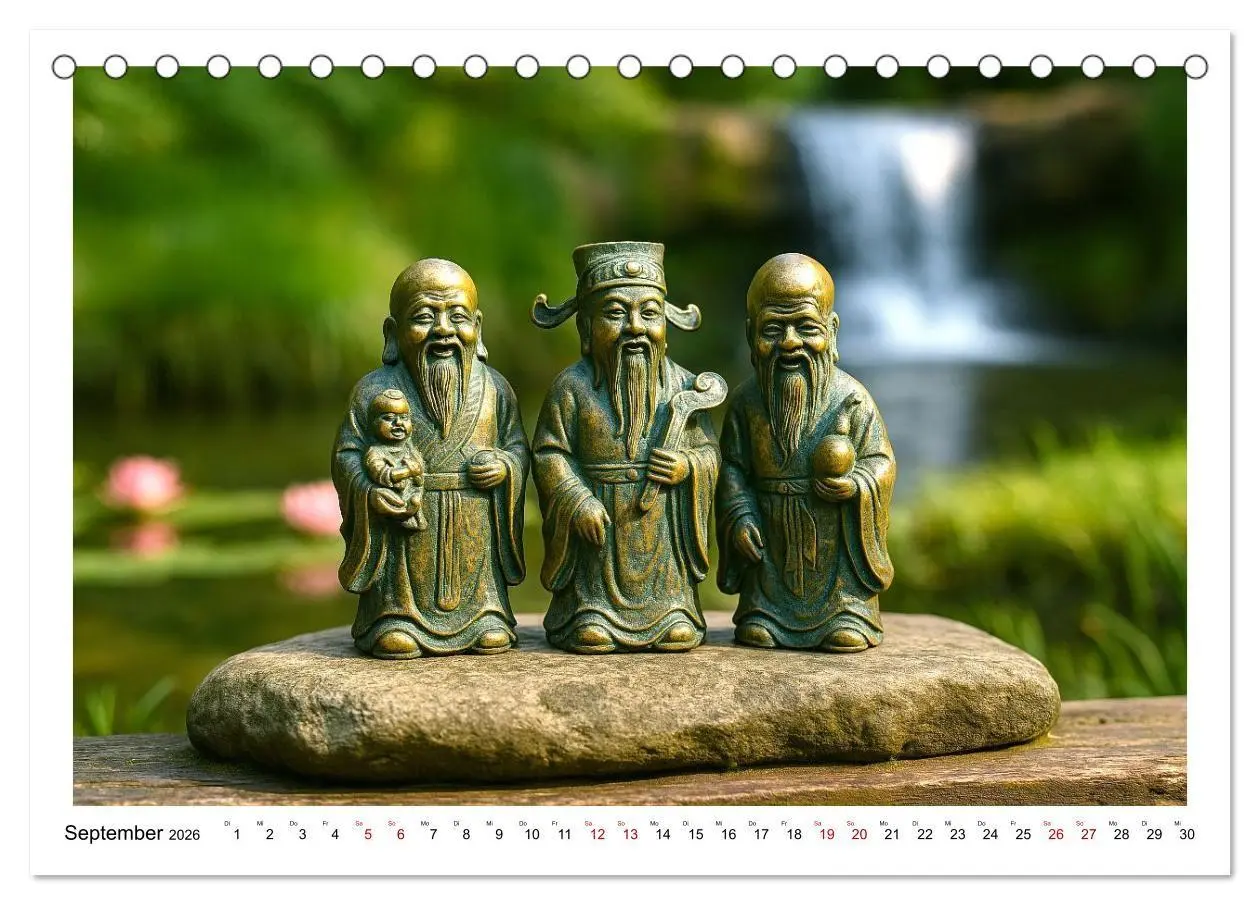 Bild: 9783516704631 | Bilder für ein gutes Feng Shui (Tischkalender 2026 DIN A5 quer),...