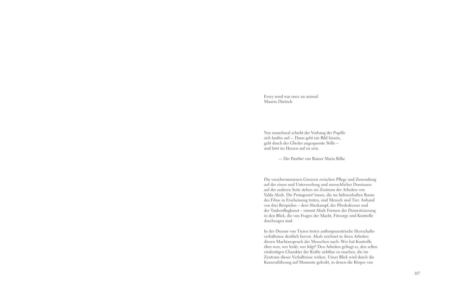 Bild: 9783954764631 | Every word was once an animal | (Deutsch/Englisch) | Yalda Afsah