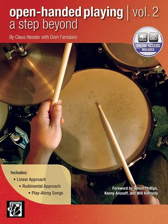 Cover: 9780739084731 | Open-Handed Playing, Volume 2 | A Step Beyond (incl. Online Code)