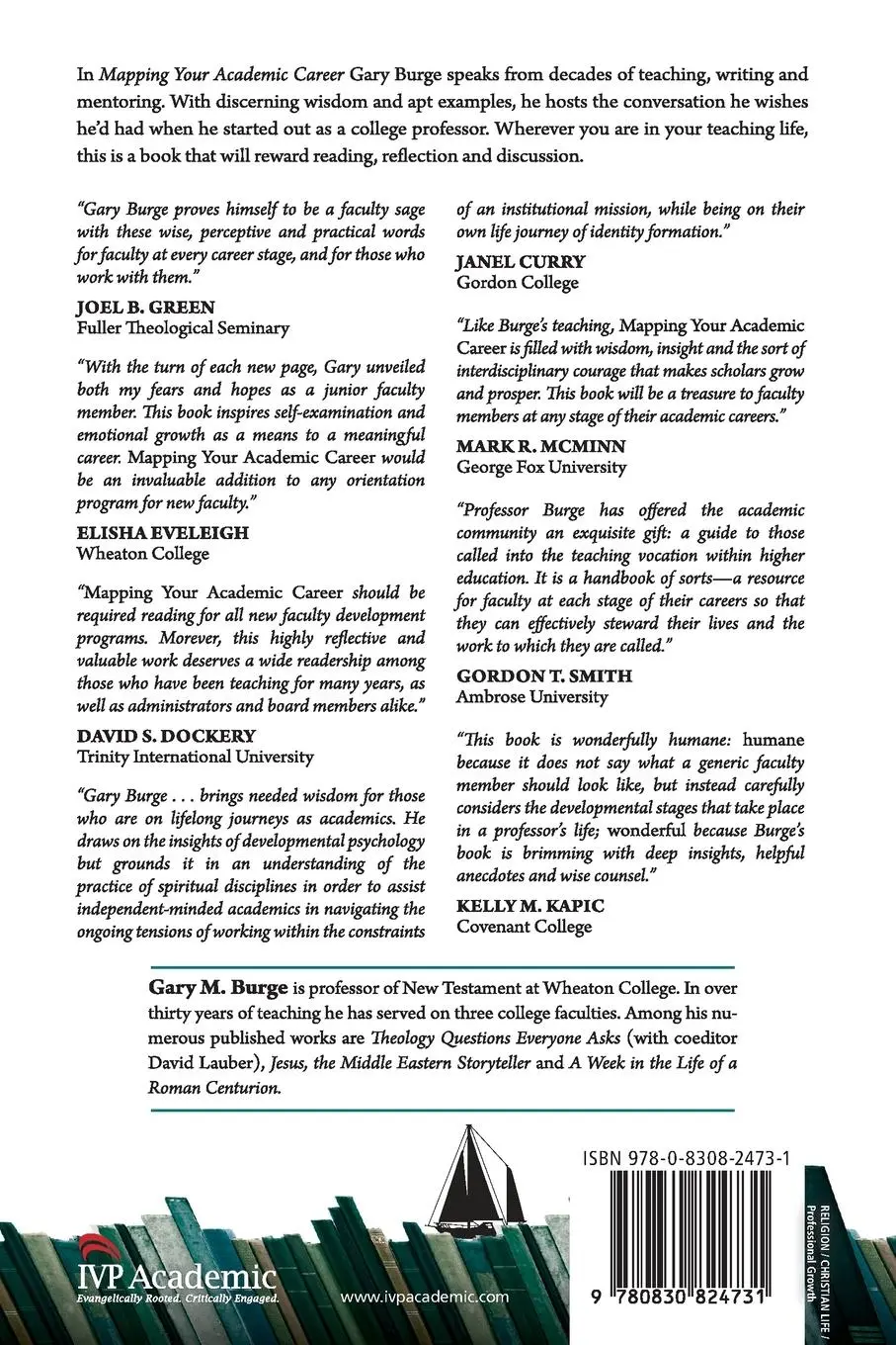 Rückseite: 9780830824731 | Mapping Your Academic Career | Gary M. Burge | Taschenbuch | Englisch