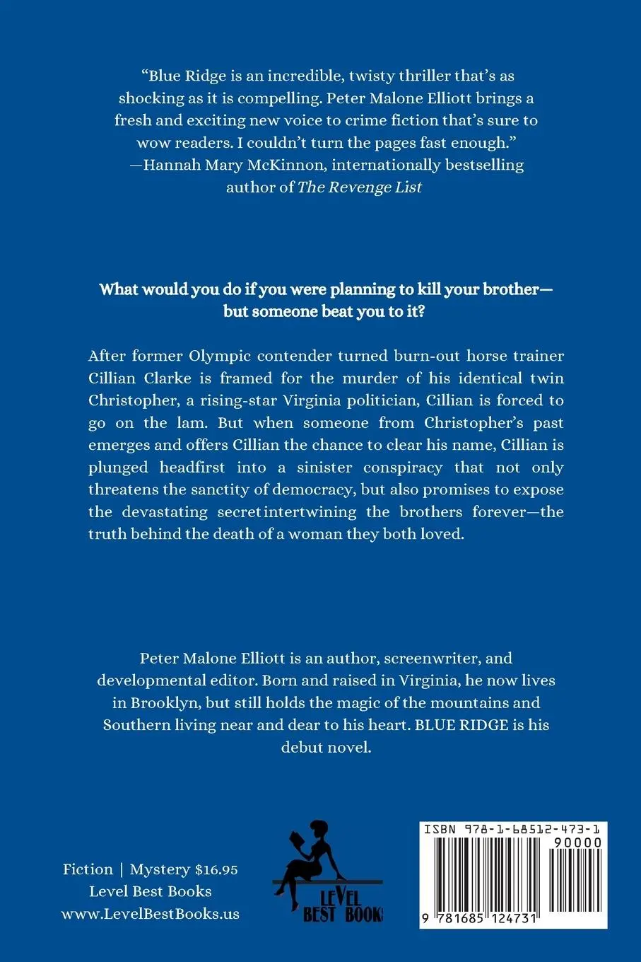 Rückseite: 9781685124731 | Blue Ridge | Peter Malone Elliott | Taschenbuch | Englisch | 2024