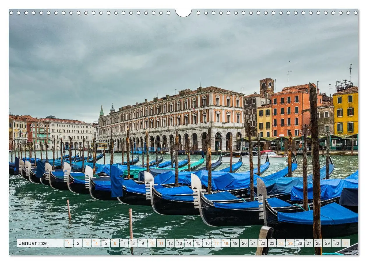 Bild: 9783457394731 | ItalienReise Venedig Chioggia Comacchio (Wandkalender 2026 DIN A3...
