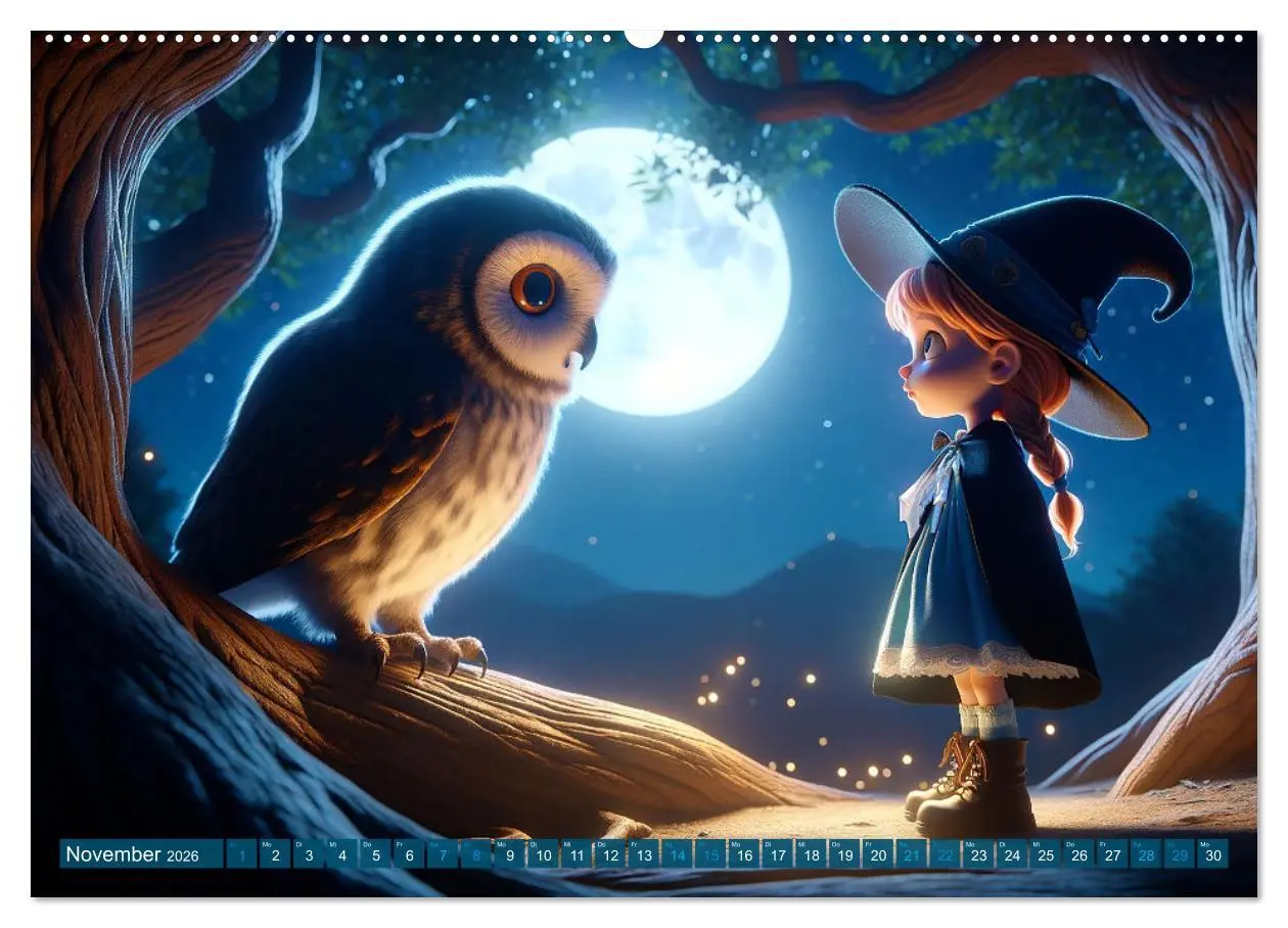 Bild: 9783457464731 | Hexenwelten: Ein Jahr voller Magie und Mysterien (Wandkalender 2026...