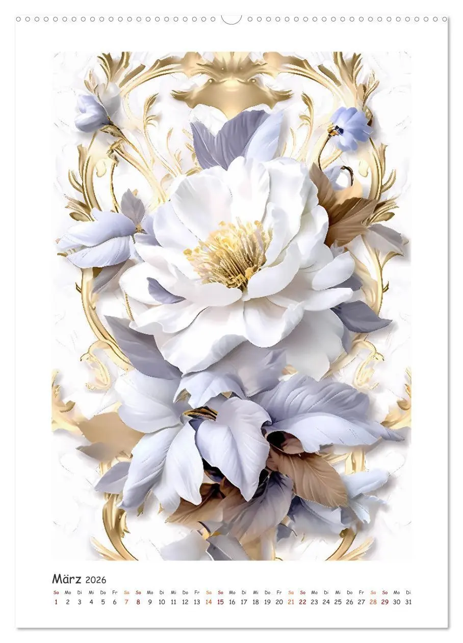 Bild: 9783516314731 | Blumen-Sinfonie (hochwertiger Premium Wandkalender 2026 DIN A2...