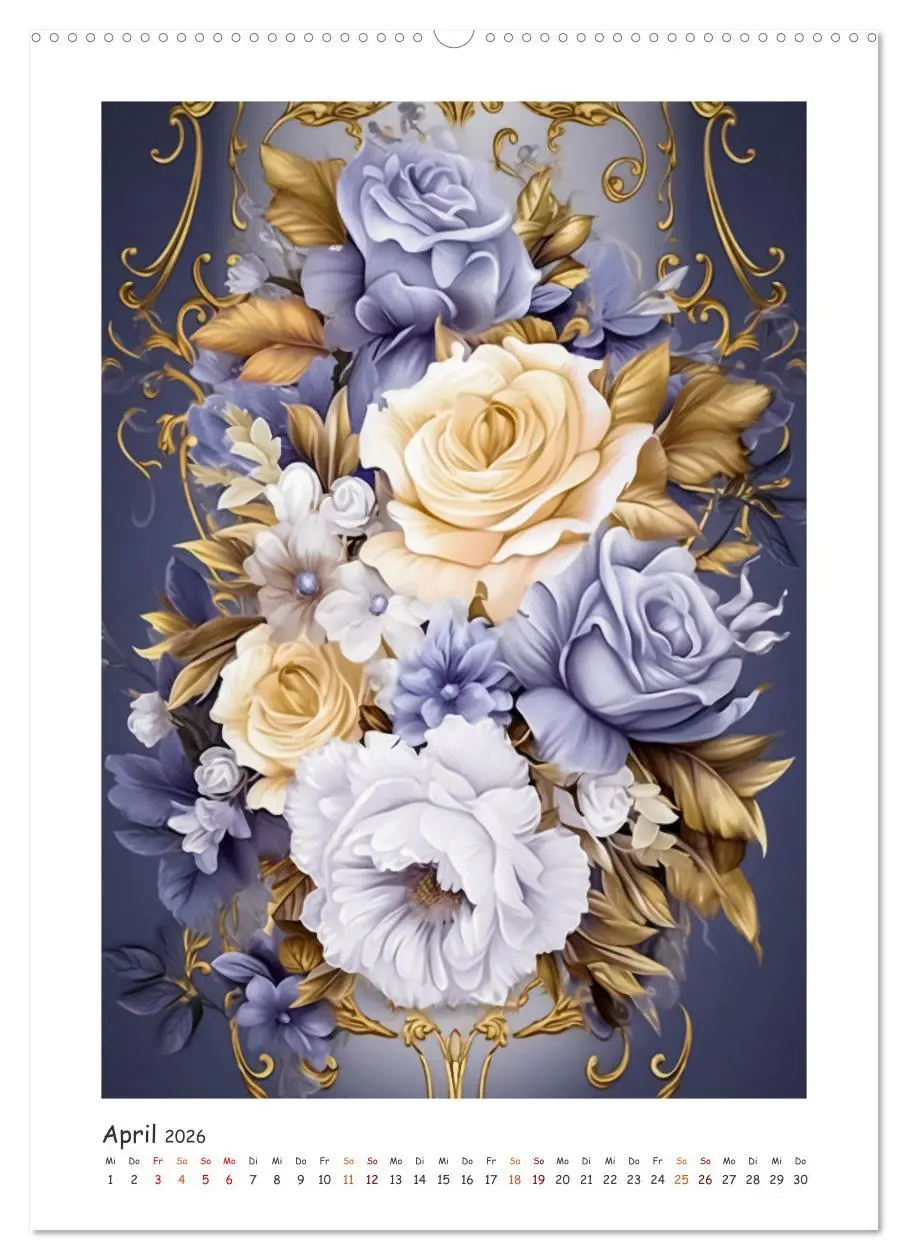 Bild: 9783516314731 | Blumen-Sinfonie (hochwertiger Premium Wandkalender 2026 DIN A2...