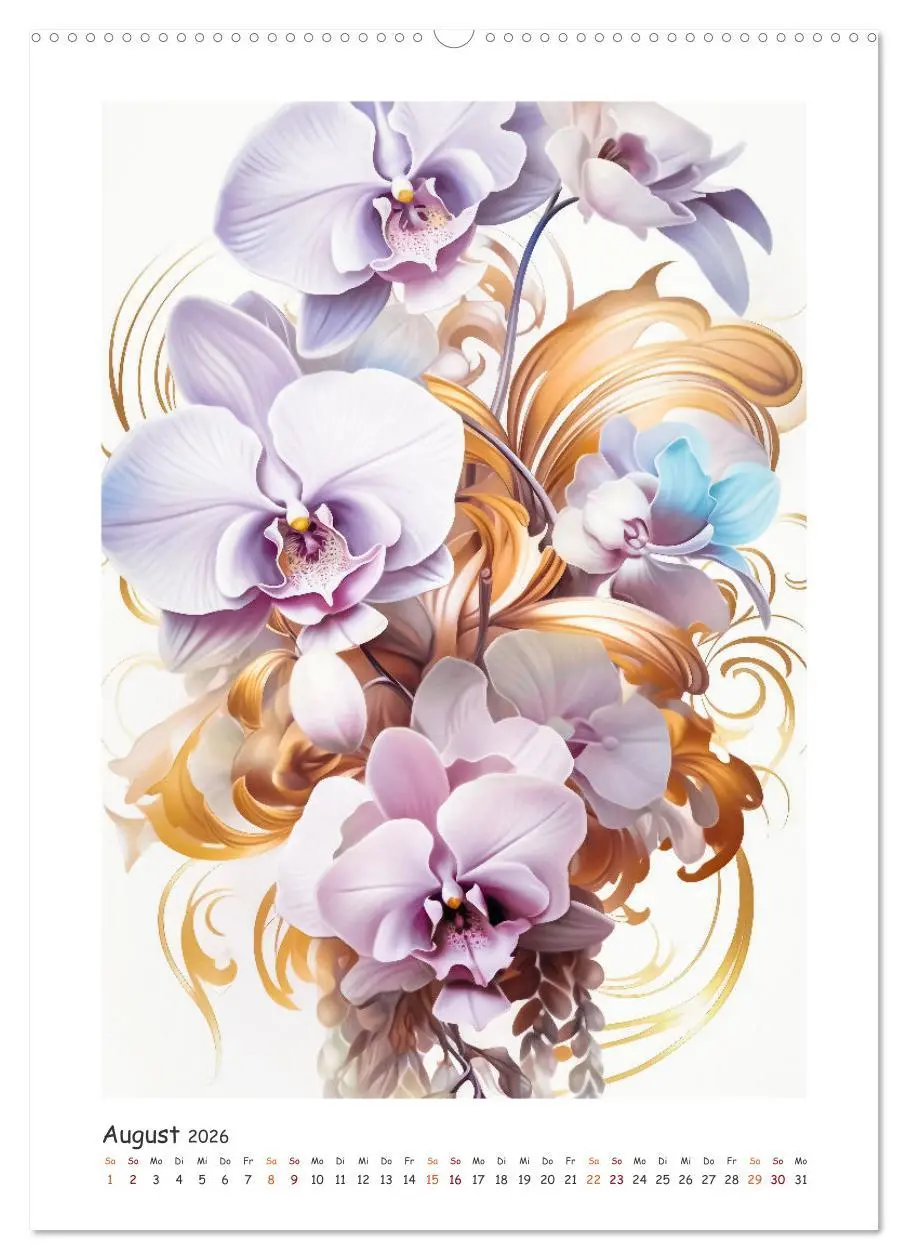 Bild: 9783516314731 | Blumen-Sinfonie (hochwertiger Premium Wandkalender 2026 DIN A2...