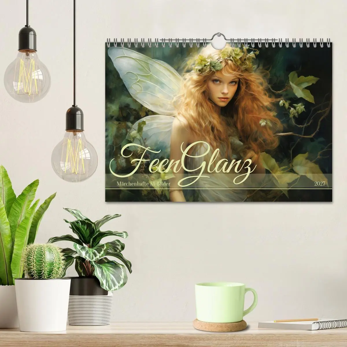 Bild: 9783569194731 | Feenglanz (Wandkalender 2027 DIN A4 quer), CALVENDO Monatskalender