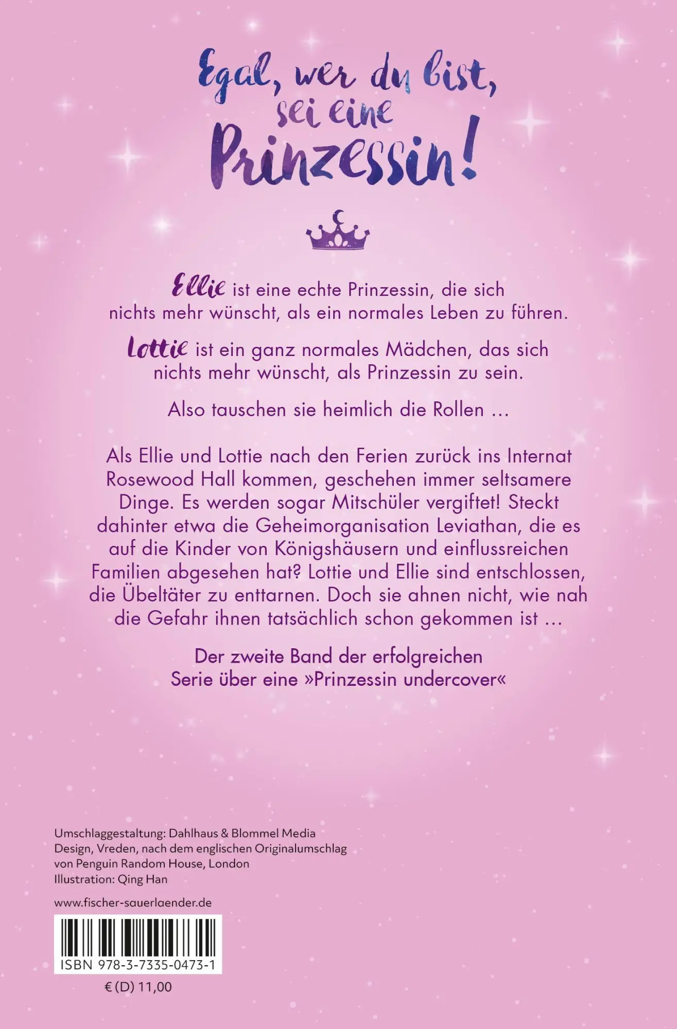 Rückseite: 9783733504731 | Prinzessin undercover - Enthüllungen | Band 2 | Connie Glynn | Buch