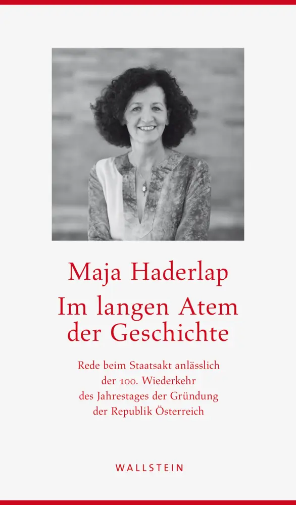 Cover: 9783835334731 | Im langen Atem der Geschichte | Maja Haderlap | Buch | 20 S. | Deutsch