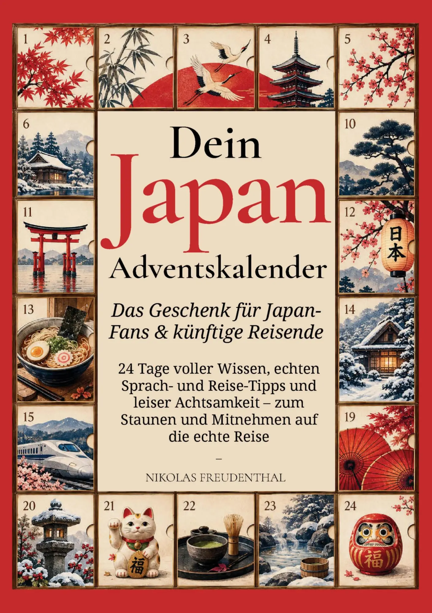 Cover: 9783950624731 | Dein Japan-Adventskalender - Das Geschenk für Japan-Fans und...