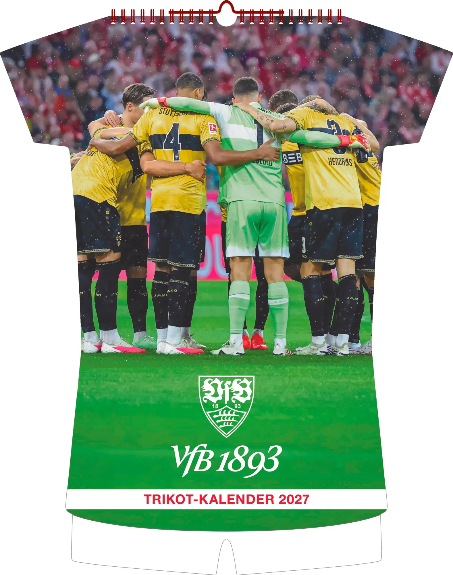Cover: 4069095014831 | VfB Stuttgart 2027 | Neumann Verlage GmbH &amp; Co KG | Kalender | 14 S.