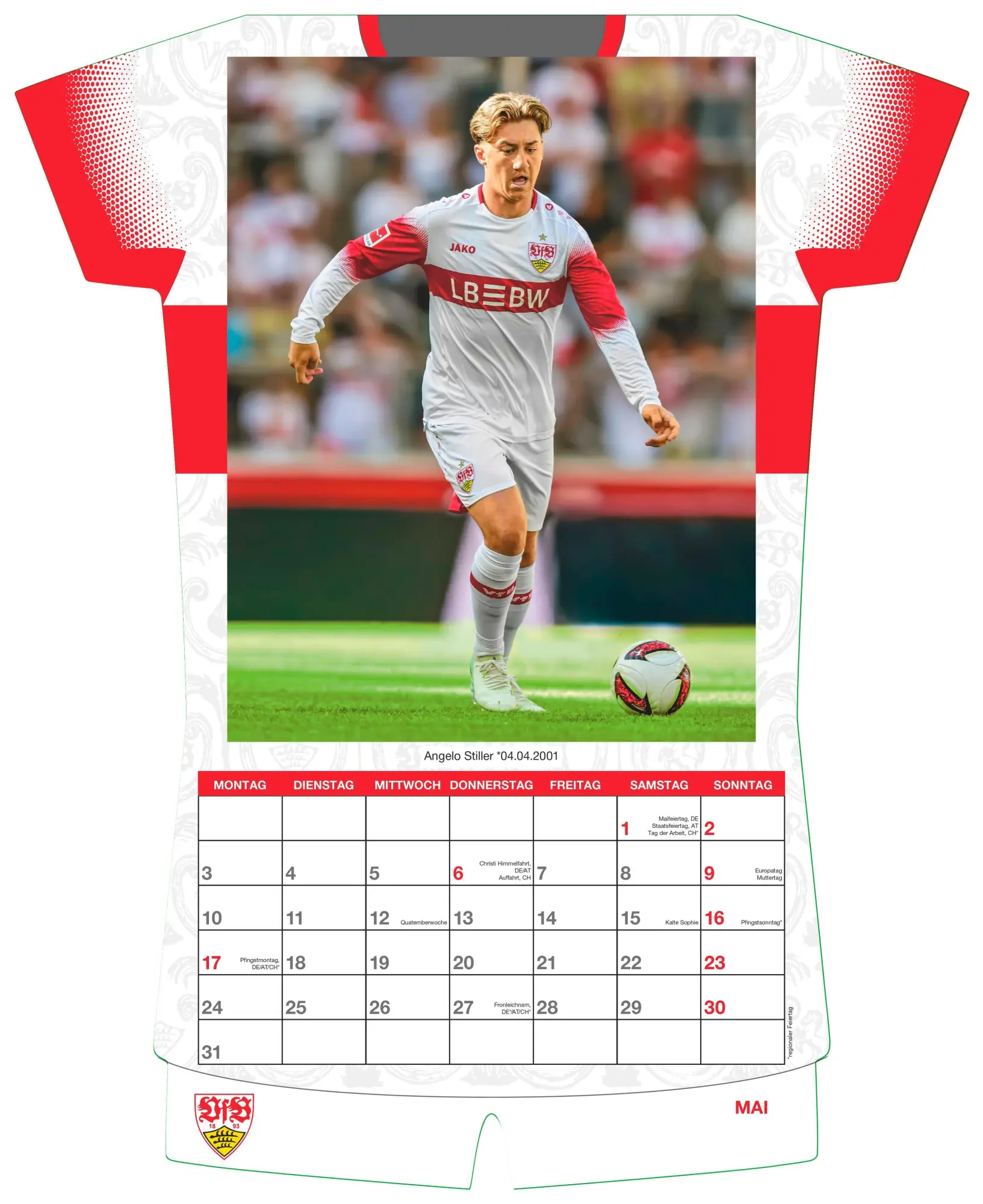 Bild: 4069095014831 | VfB Stuttgart 2027 | Neumann Verlage GmbH &amp; Co KG | Kalender | 14 S.
