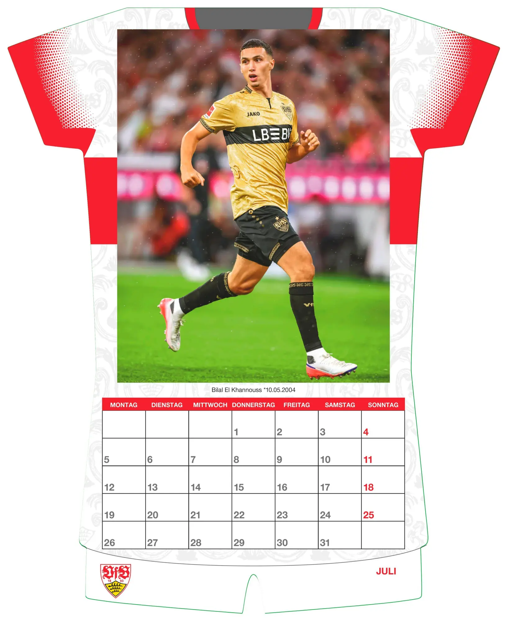 Bild: 4069095014831 | VfB Stuttgart 2027 | Neumann Verlage GmbH &amp; Co KG | Kalender | 14 S.