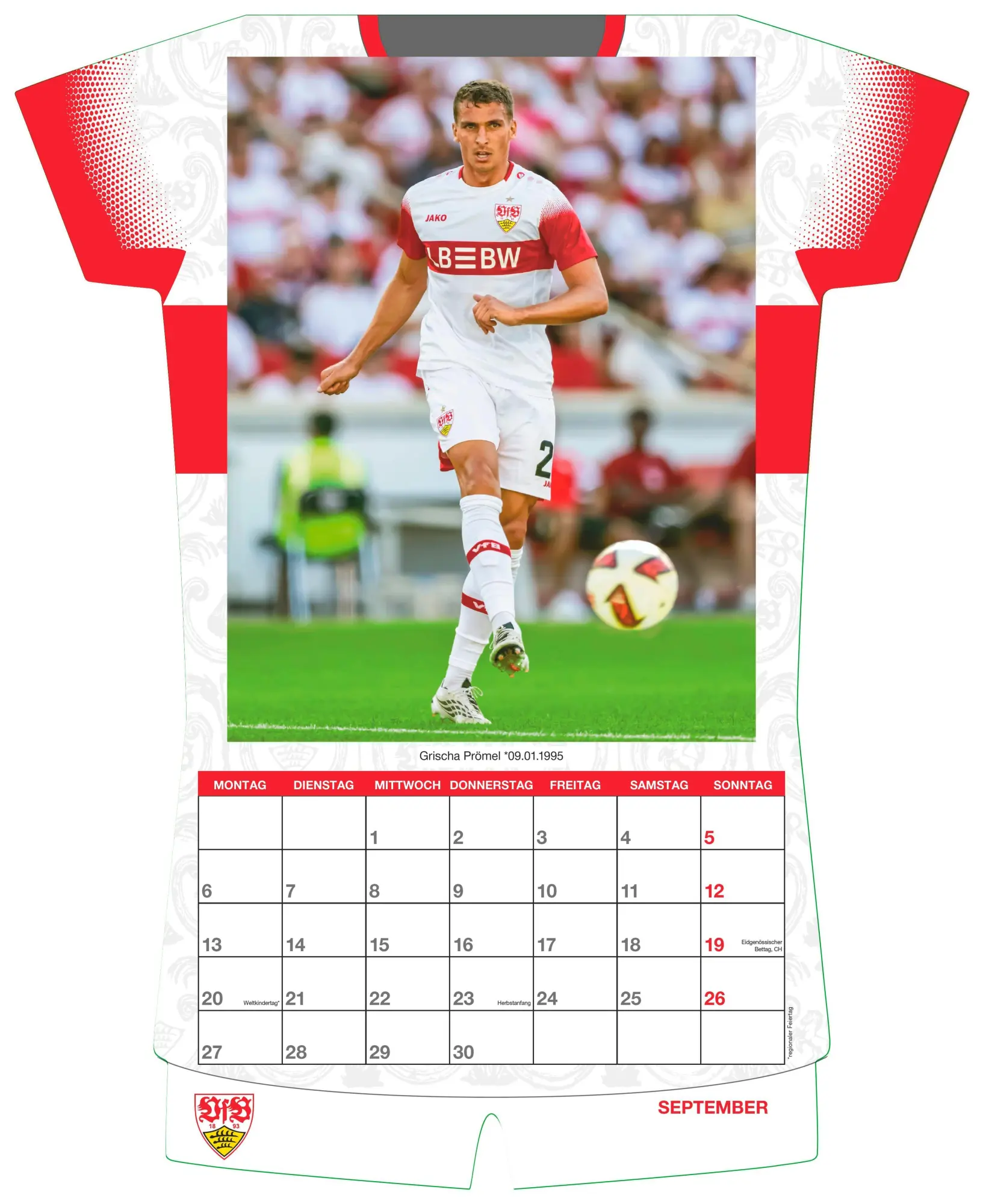 Bild: 4069095014831 | VfB Stuttgart 2027 | Neumann Verlage GmbH &amp; Co KG | Kalender | 14 S.