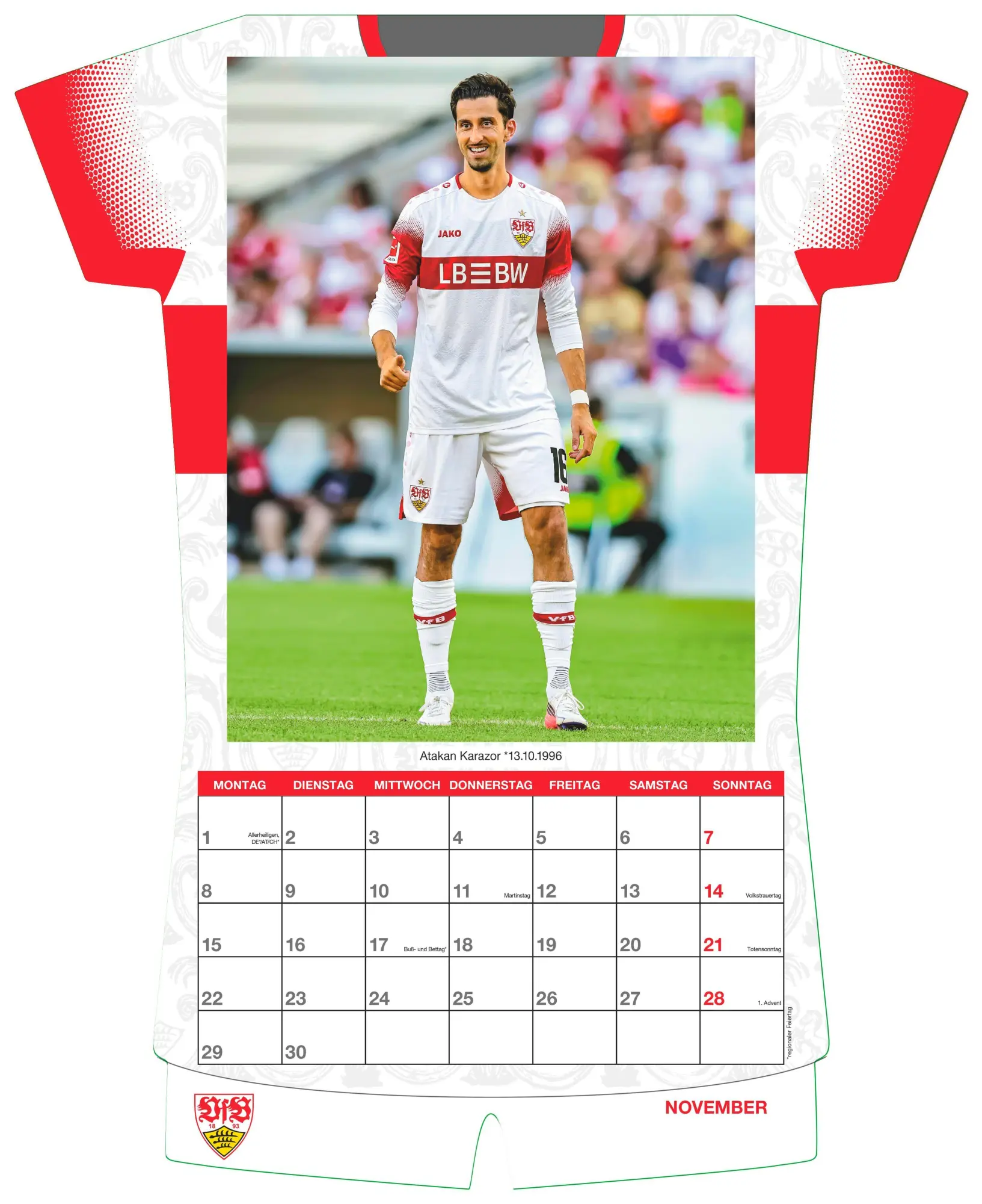 Bild: 4069095014831 | VfB Stuttgart 2027 | Neumann Verlage GmbH &amp; Co KG | Kalender | 14 S.