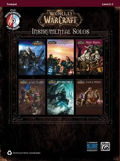 Cover: 9780739074831 | World of Warcraft Instrumental Solos | Trompete (incl. CD) | Music