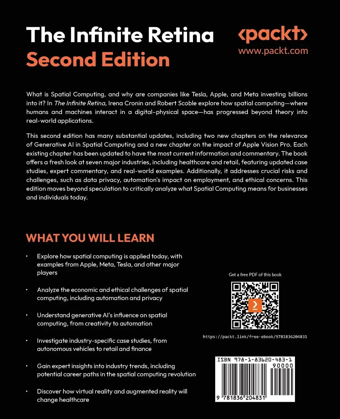 Rückseite: 9781836204831 | The Infinite Retina - Second Edition | Irena Cronin (u. a.) | Buch